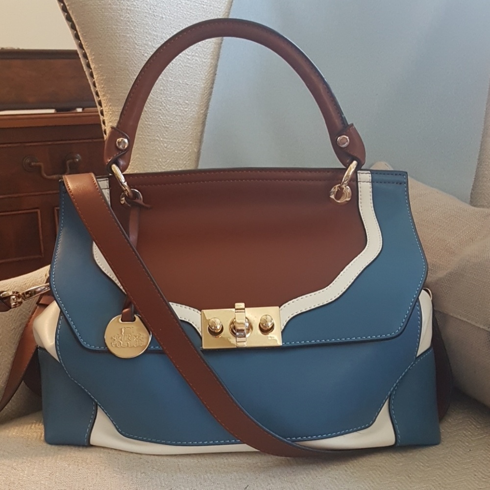 Rowallan Leather Cross Body / Shoulder Bag